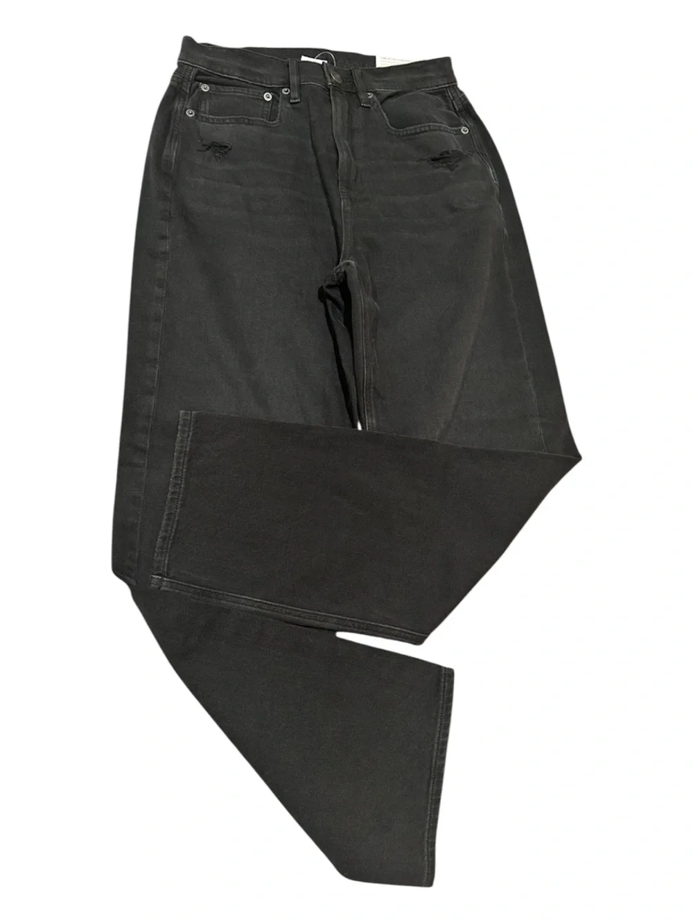 American Eagle Highest Rise 90's Boyfriend Jeans Black Wash size 6/28 NWT